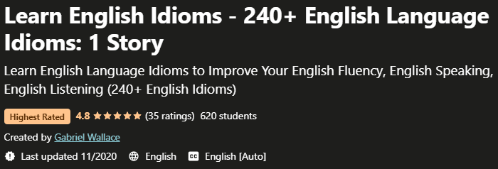 Learn English Idioms