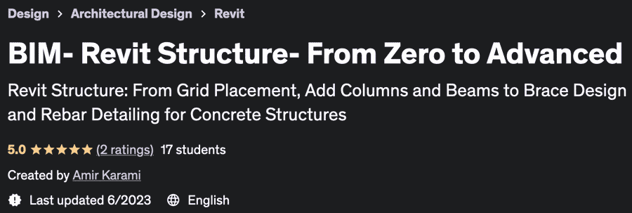 BIM- Revit Structure- From Zero to Advanced