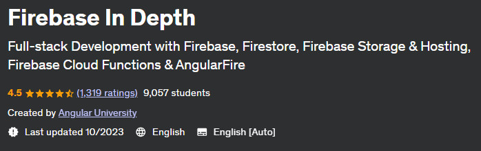 Firebase In Depth 