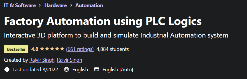 Factory Automation using PLC Logics