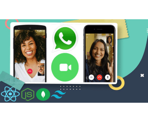 Build WhatsApp clone w video calls Mern stack socket io 2023