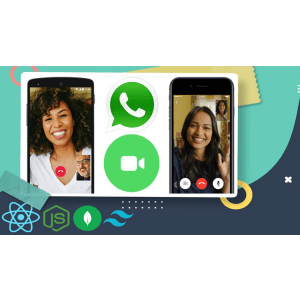 Build WhatsApp clone w video calls Mern stack socket io 2023