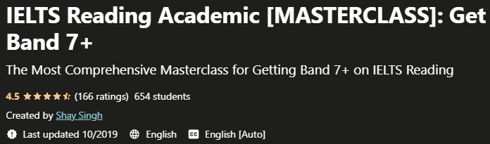 IELTS Reading Academic MASTERCLASS Get Band 7+