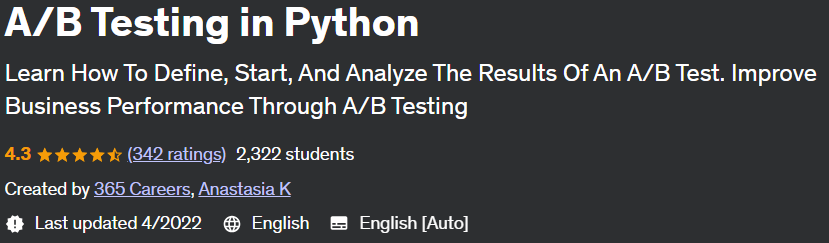 A/B Testing in Python