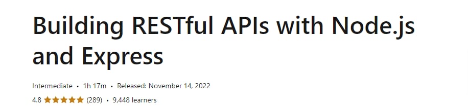 Building RESTful APIs with Node.js and Express