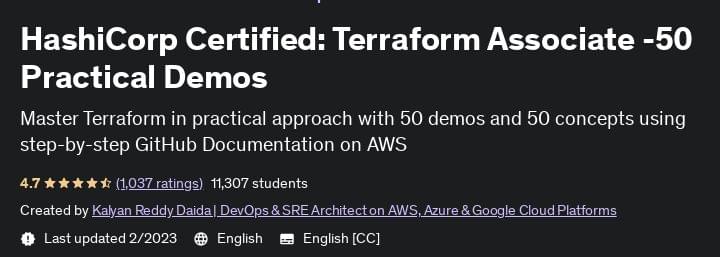 HashiCorp Certified: Terraform Associate -50 Practical Demos