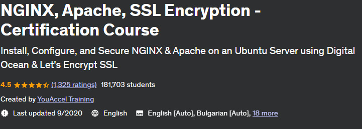 NGINX Apache SSL Encryption - Certification Course