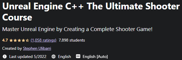 Unreal Engine C++ The Ultimate Shooter Course
