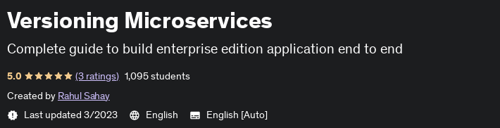 Versioning Microservices