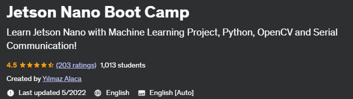 Jetson Nano Boot Camp