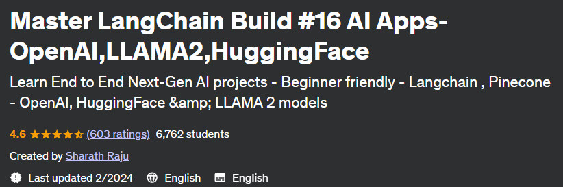 Master LangChain Build #16 AI Apps-OpenAI LLAMA2 HuggingFace