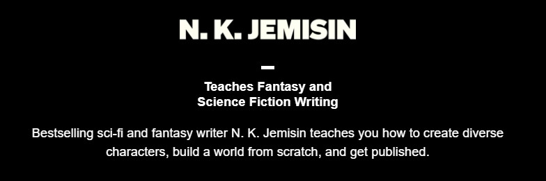 NK Jemisin Teaches Fantasy and Science Fiction Writing