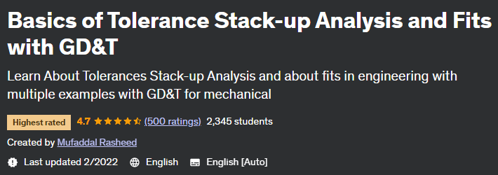 Basics of Tolerance Stack-up Analysis and Fits with GD&T