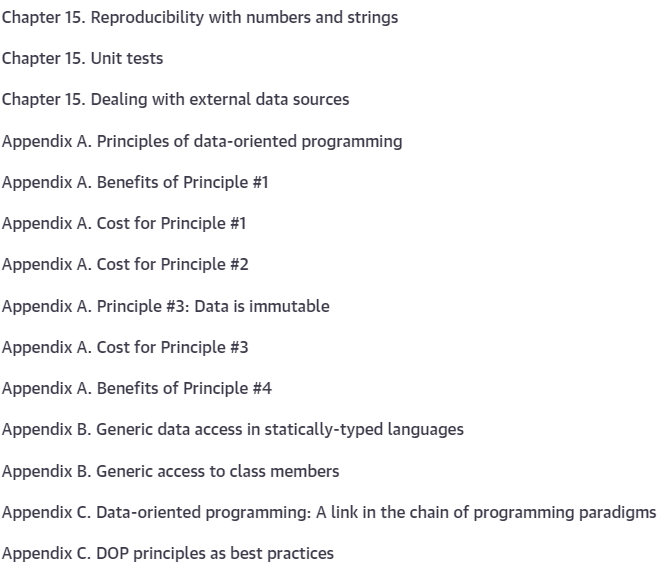 Data-Oriented Programming Video Edition