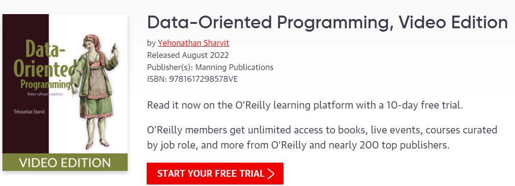 Data-Oriented Programming Video Edition