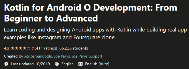 Kotlin for Android O Development: From Beginner to Advanced