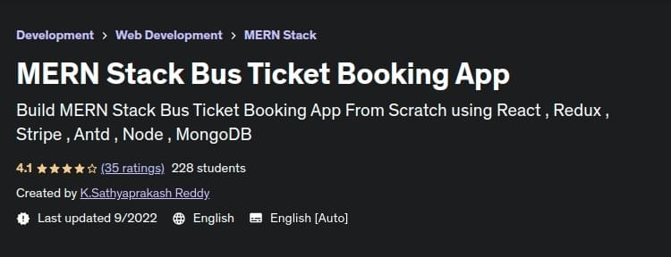 MERN Stack Bus Ticket Booking App