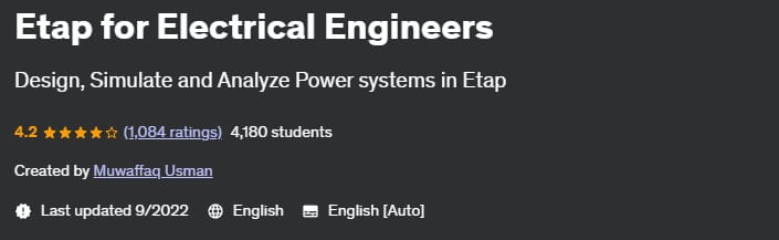 Etap for Electrical Engineers