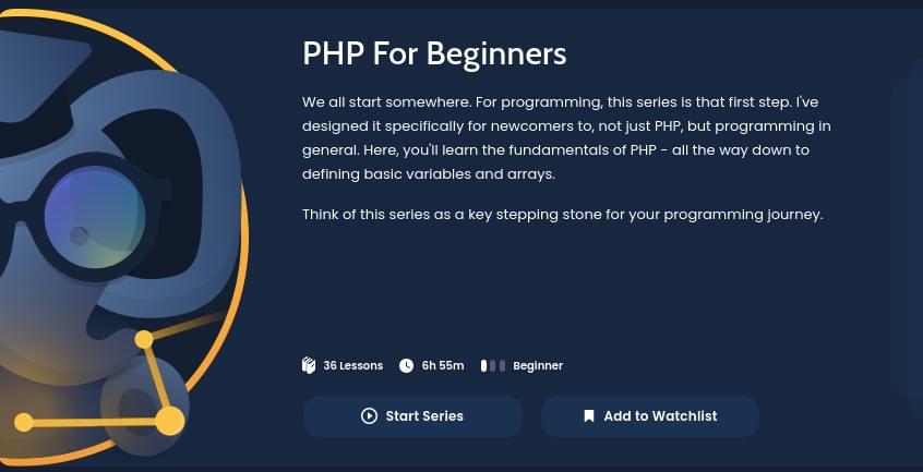 PHP For Beginners