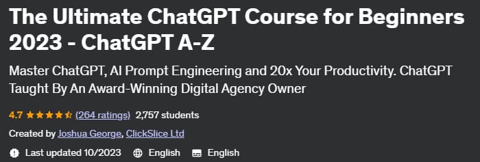 The Ultimate ChatGPT Course for Beginners 2023 - ChatGPT AZ