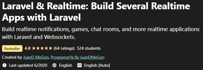 Laravel & Realtime Build Several Realtime Apps with Laravel