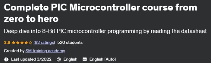 Complete PIC Microcontroller course from zero to hero