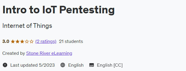 Intro to IoT Pentesting