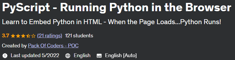 PyScript - Running Python in the Browser