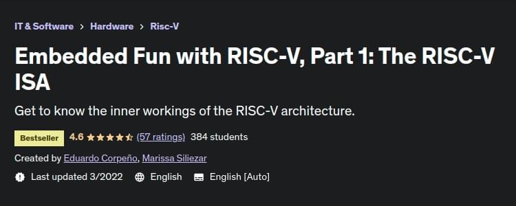 Embedded Fun with RISC-V, Part 1: The RISC-V ISA