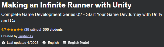 Making an Infinite Runner with Unity