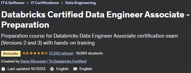 Databricks Certified Data Engineer Associate - Preparation