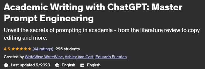 Academic Writing with ChatGPT_ Master Prompt Engineering