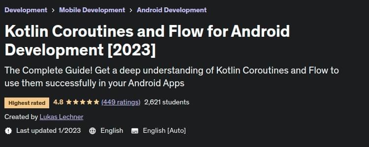 Kotlin Coroutines and Flow for Android Development (2023)