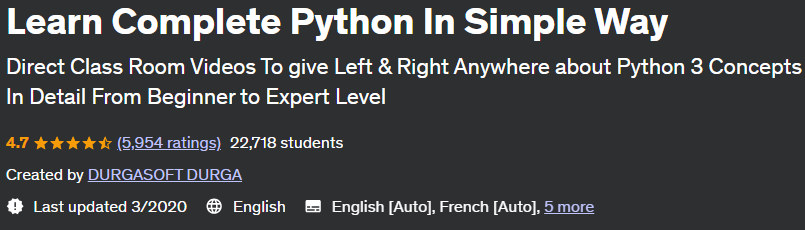 Learn Complete Python In Simple Way