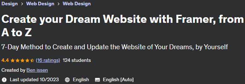 Create your Dream Website with Framer, from A to Z 