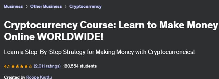 Cryptocurrency Course_ Learn to Make Money Online WORLDWIDE!