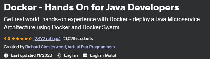 Docker - Hands On for Java Developers