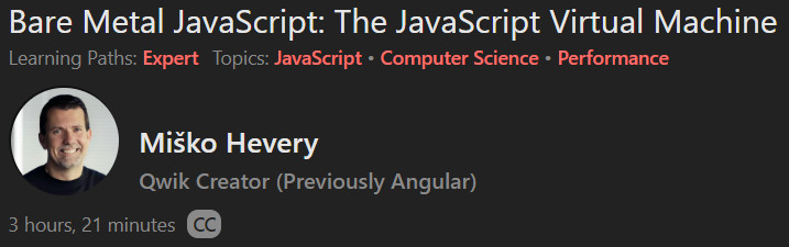 Bare Metal JavaScript: The JavaScript Virtual Machine