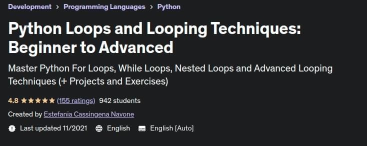 Python Loops and Looping Techniques: Beginner to Advanced