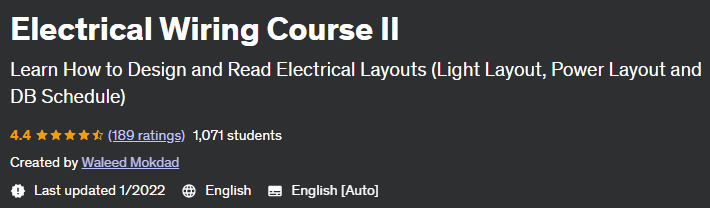 Electrical Wiring Course II