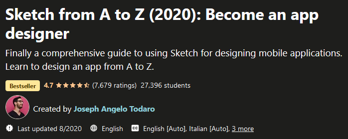 Sketch from A to Z (2020): Become an app designer