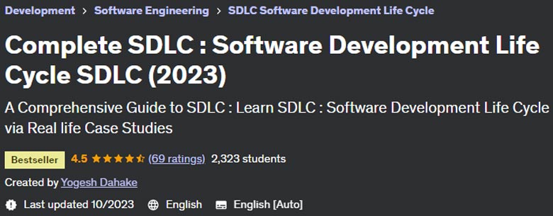 Complete SDLC : Software Development Life Cycle SDLC (2023) 