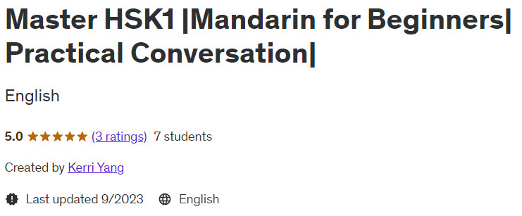 Master HSK1 |Mandarin for Beginners|  Practical Conversation