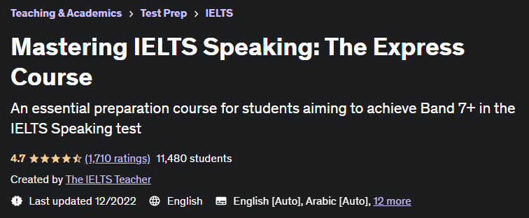 Mastering IELTS Speaking: The Express Course