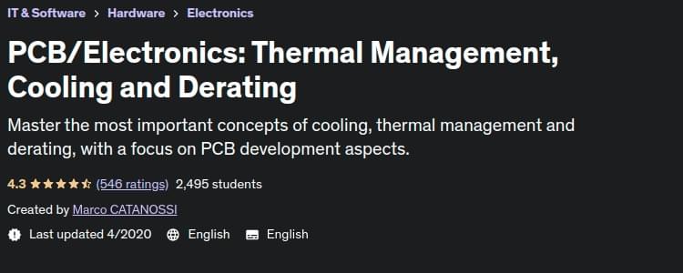 PCB_Electronics: Thermal Management, Cooling and Derating