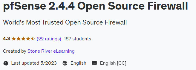 pfSense 2.4.4 Open Source Firewall