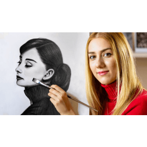 Masterclass of Realistic Drawing and Shading Human Features