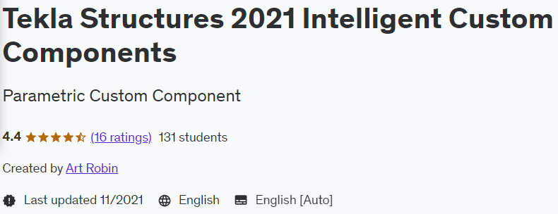 Tekla Structures 2021 Intelligent Custom Components