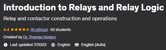 Introduction to Relays and Relay Logic 