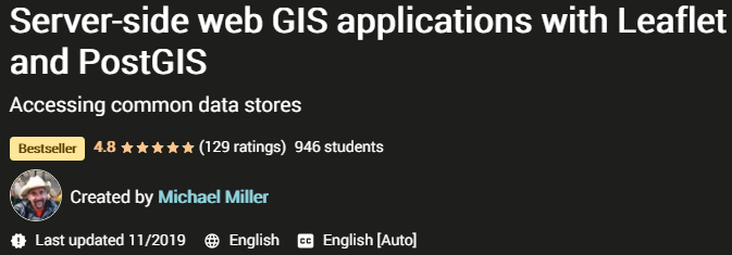 Server-side web GIS applications with Leaflet and PostGIS